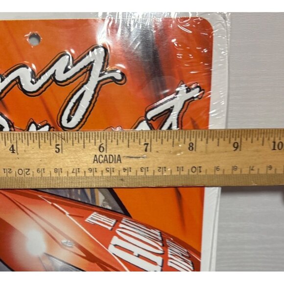 Tony Stewart Home Depot NASCAR 2008 Metal Sign Winners Circle 8.5 x 11" Sealed - Picture 5 of 6